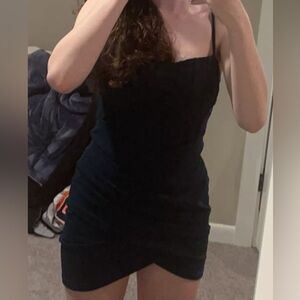 Elegant Deep Green Dress